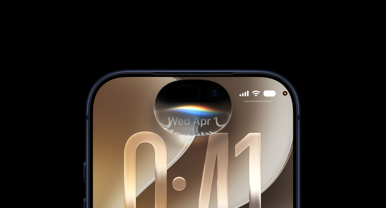 Siri AI orb on an iPhone 17 Pro