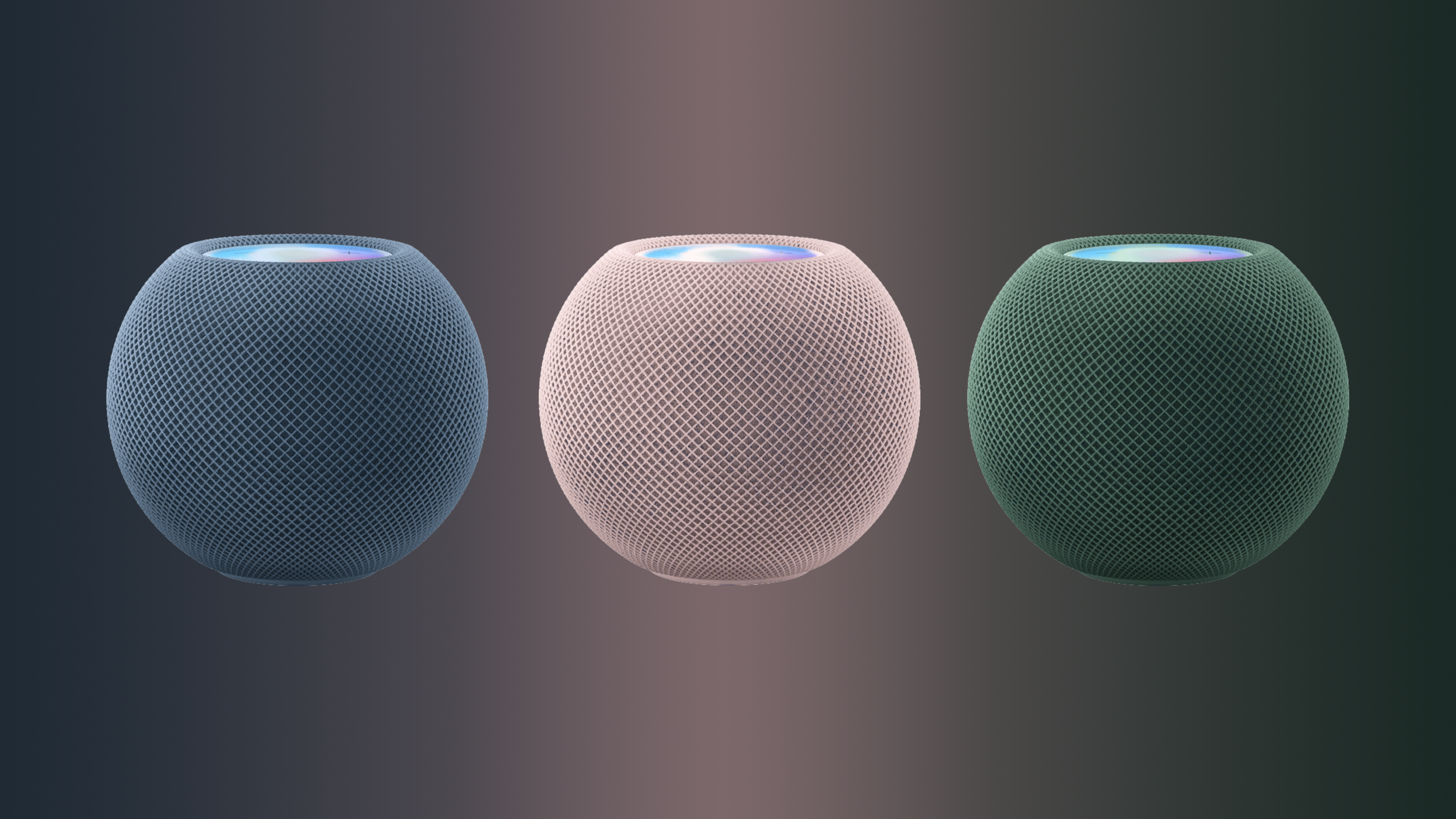 3 HomePod mini mockup images