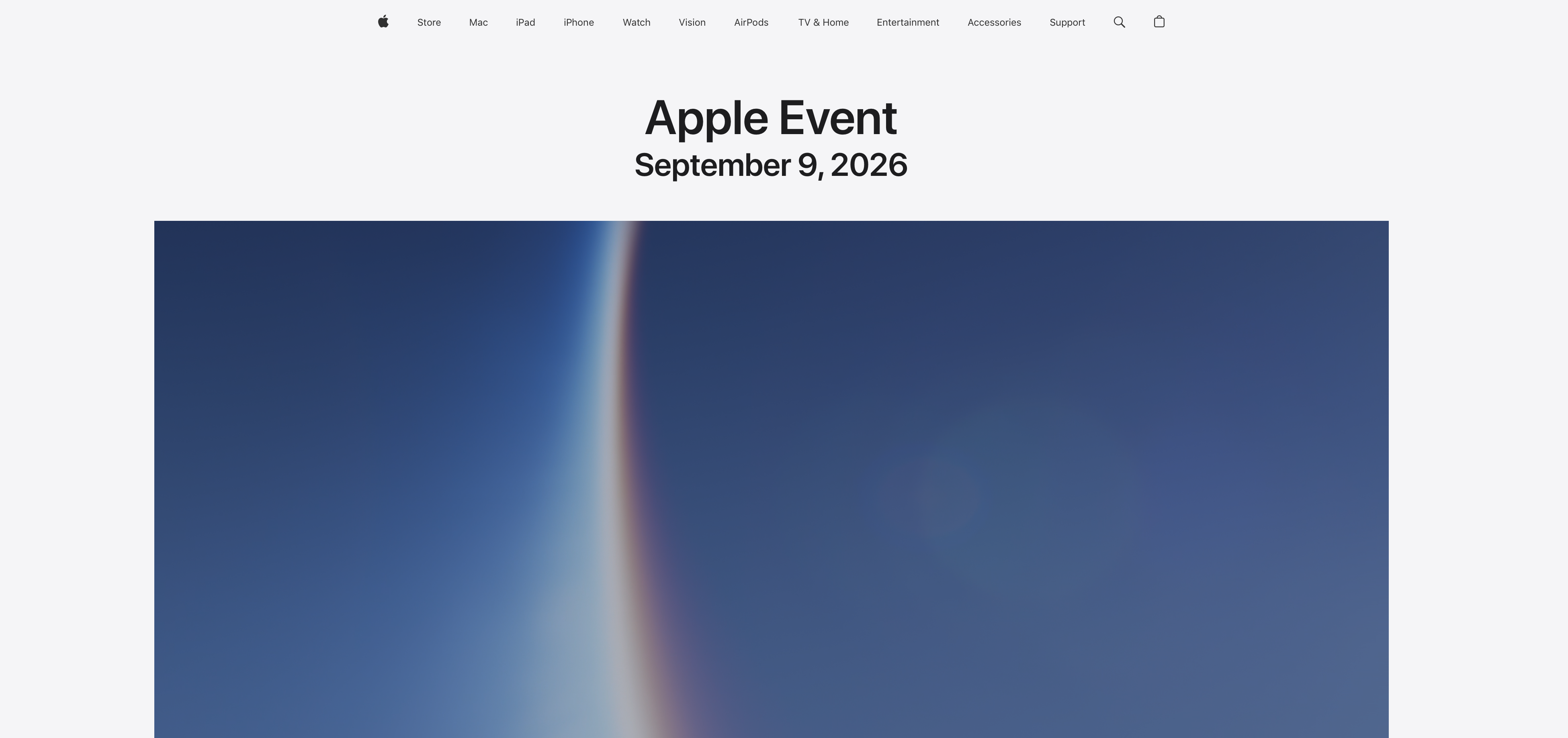 Apple Event Pre-Intro Stream Now Live on Apple Website