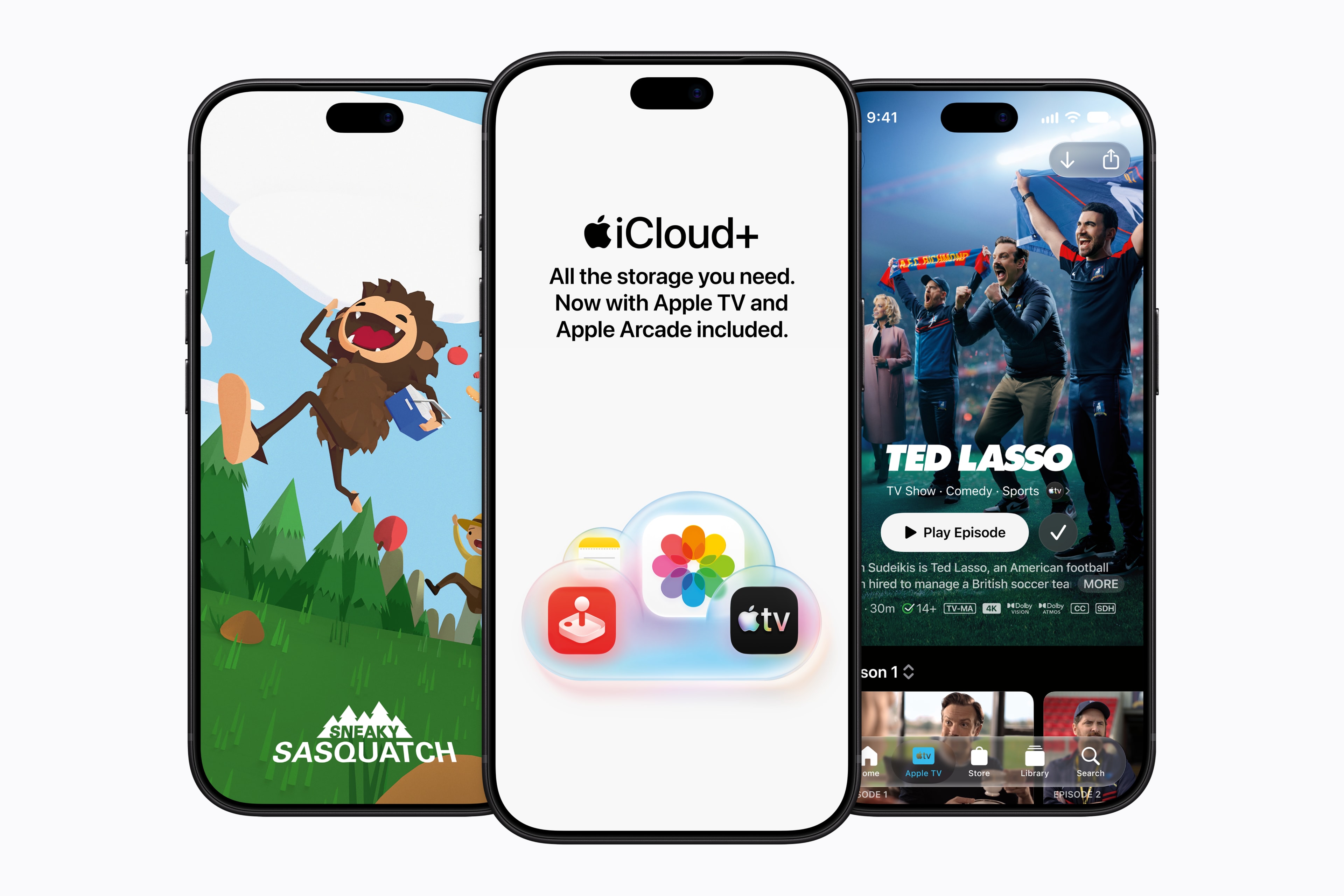Apple iCloud+ promotional poster