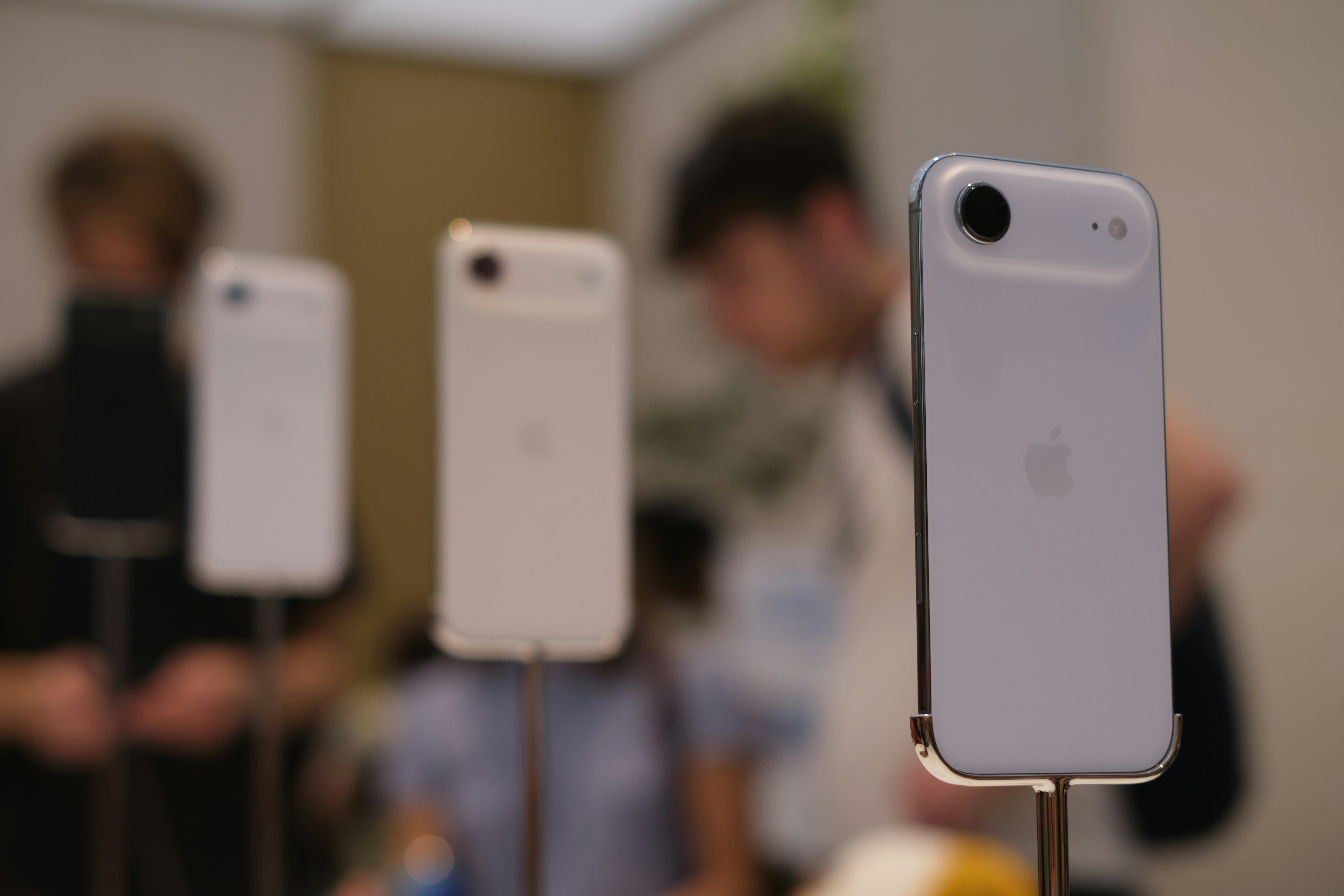 iPhone Air on display