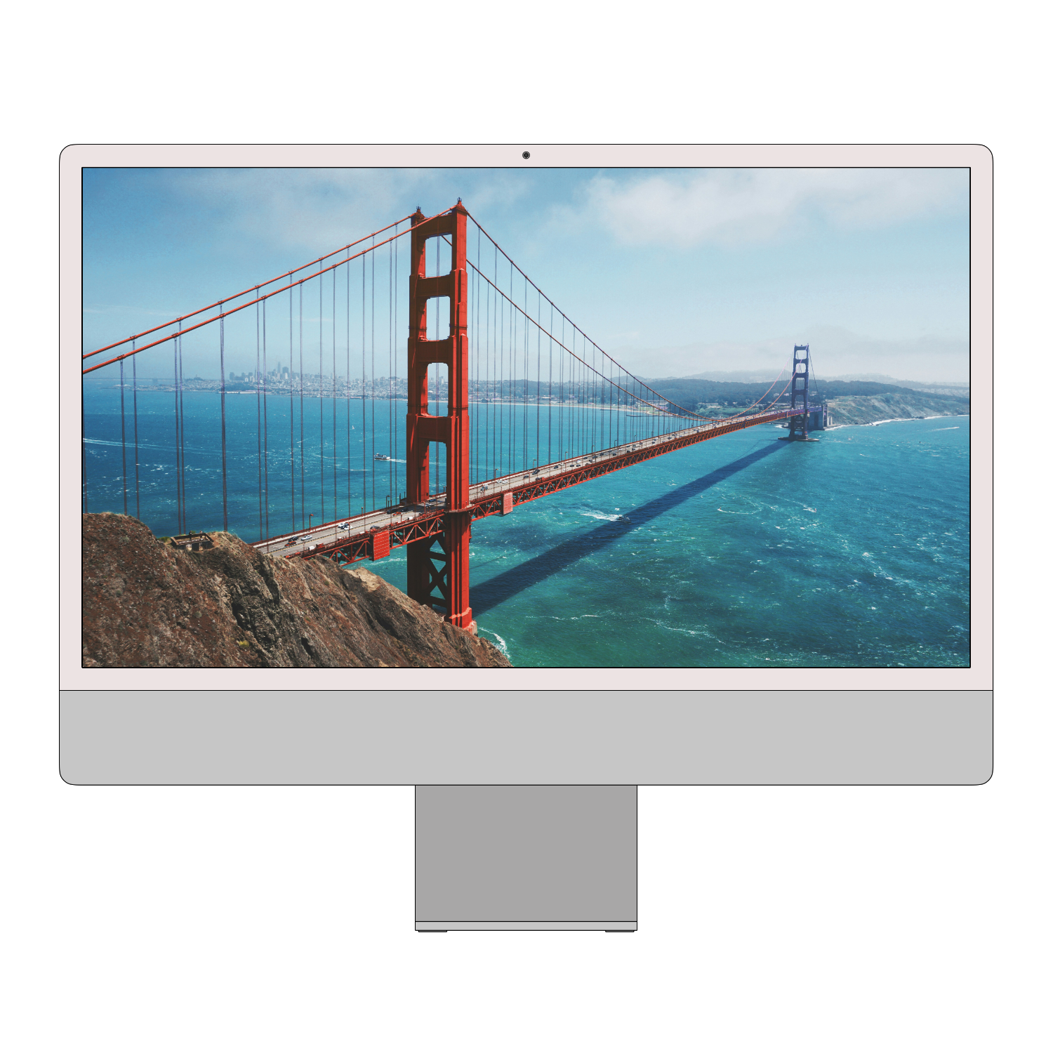 The Golden Gate Bridge in San Francisco, California