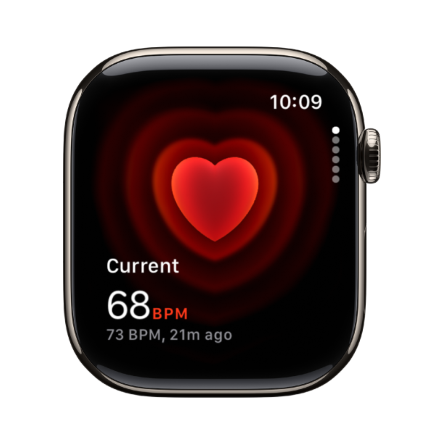 Apple Watch heart rate app
