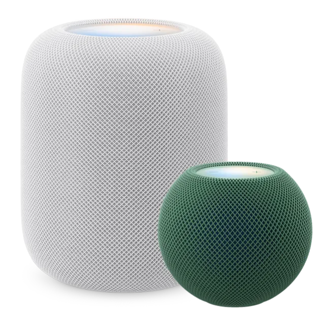 HomePod and HomePod mini