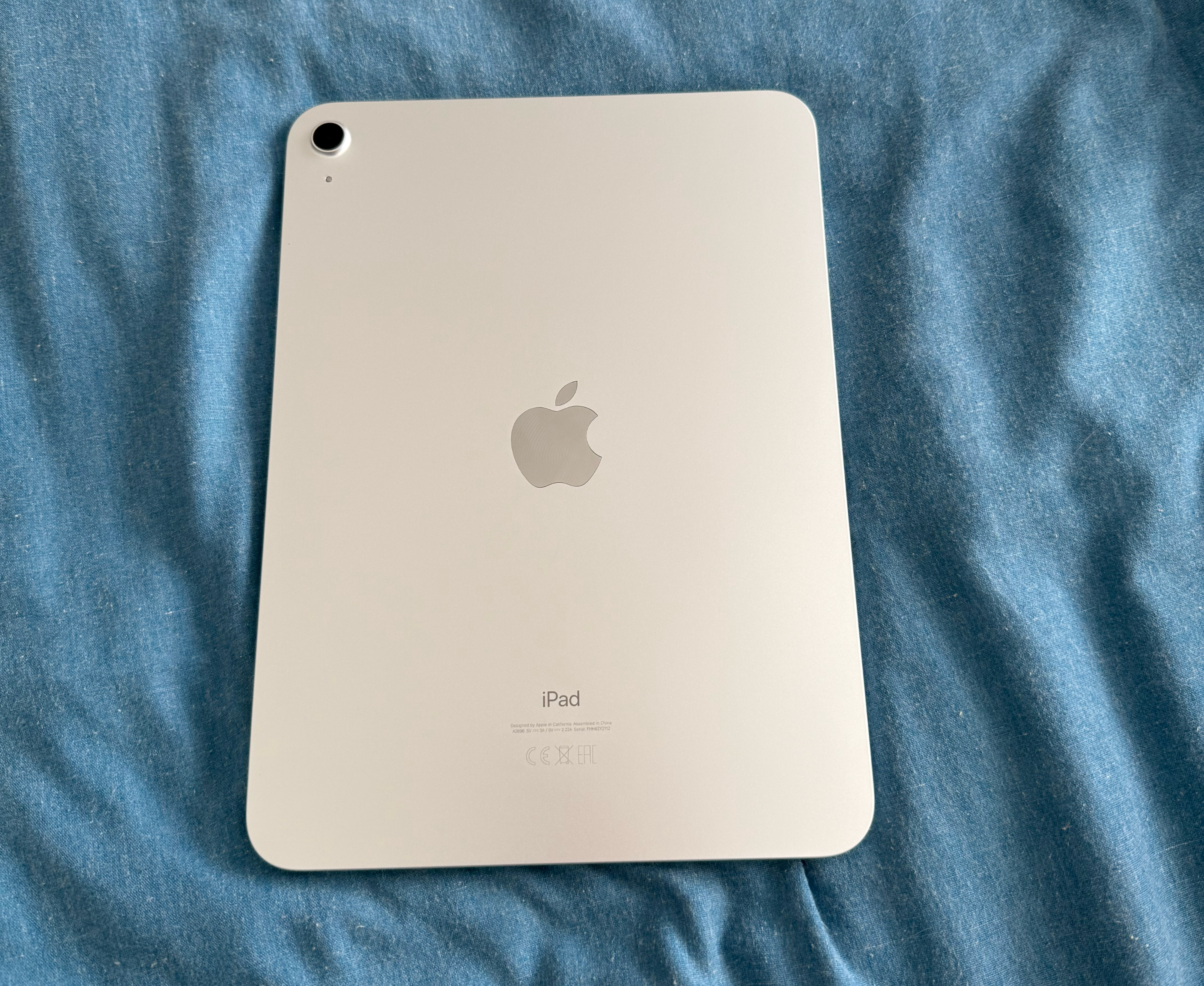 Back of the iPad
