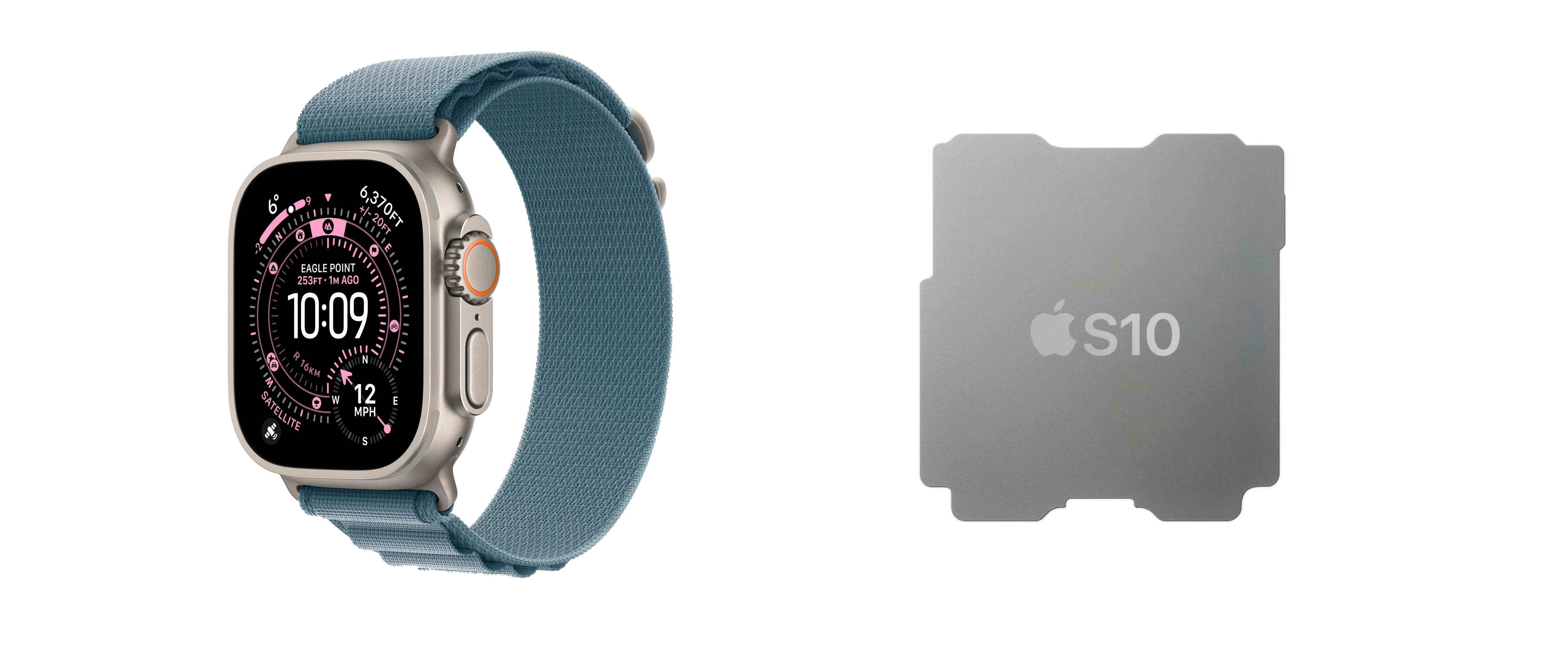 Apple Watch model with S10 chip